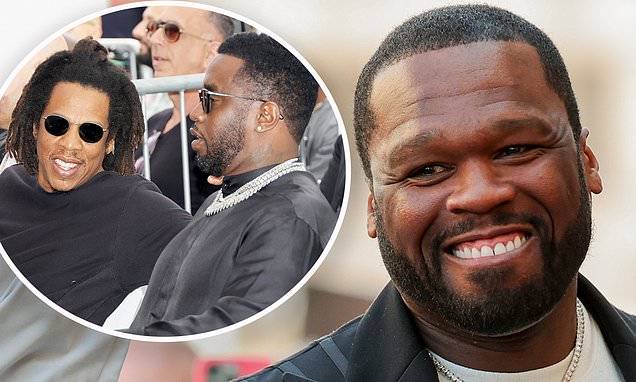 50 Cent now trolls Jay-Z over Diddy police raids and claims rapper is 'not  answering his phone' to under-fire musician amid sex trafficking probe |  Daily Mail Online