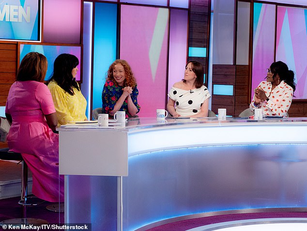 Natalie appeared on the Daytime TV show as a guest panellist and at one point discussed opinions on a bidet