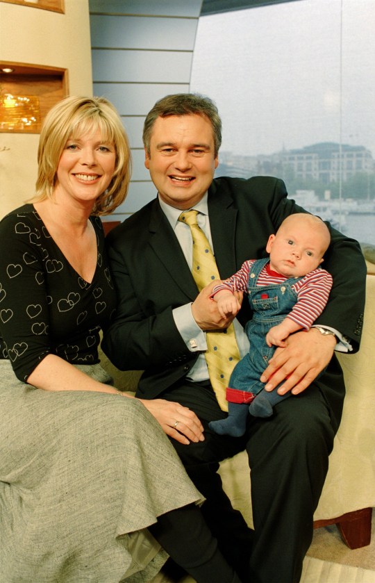 Eamonn Holmes, Ruth Langsford with their son Jack