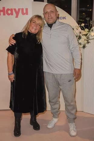 Linda Robson and husband Mark Dunford