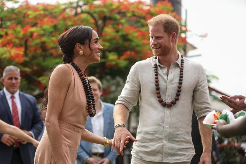 Harry and Meghan were doing what they love best in Nigeria