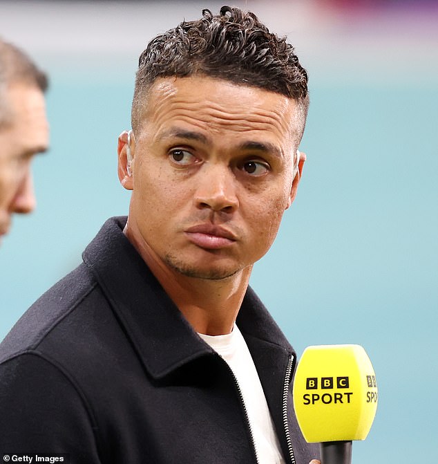 Jermaine Jenas works for BBC Sport at the World Cup in Qatar on December 10, 2022