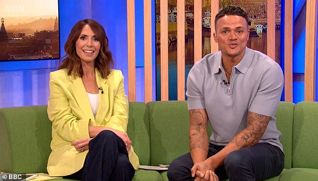 The One Show has been involved in a schedule shake-up just days after presenter Jermaine Jenas was sacked (pictured with co-host Alex Jones)